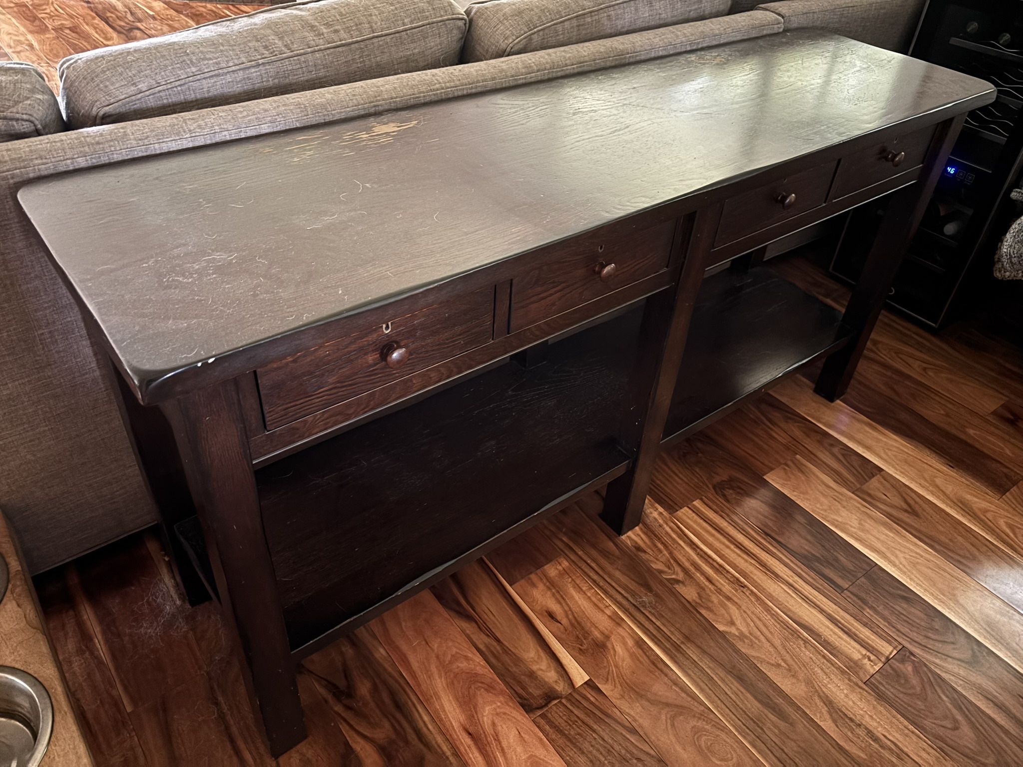 Pottery Barn Consul Table