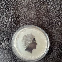 1/2 Oz Silver 9999 Year Of the Horse Encapsulated Uncirculated 