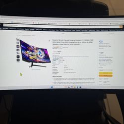 Sceptre C305B-200UN1 30-inch Curved Gaming Monitor 2560x1080 up to 200Hz, Ultra Wide, 21:9, HDMI, DisplayPort, Build-in Speakers, Slim, Metal Black