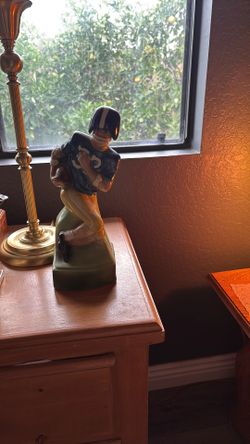 Vintage 1974 Michigan Wolverines Decanter Helmet Is Removable