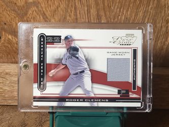 2003 Playoff Roger Clemens Game worn jersey