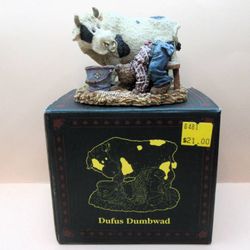 Boyds Bear – Dufus Dumbwad... Milkin' the... Oops #(contact info removed)