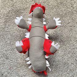 Groudon Pokémon Center Plush 2014 Stuffed Animal