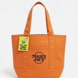 Orange Halloween Trader Joe Mini Totes