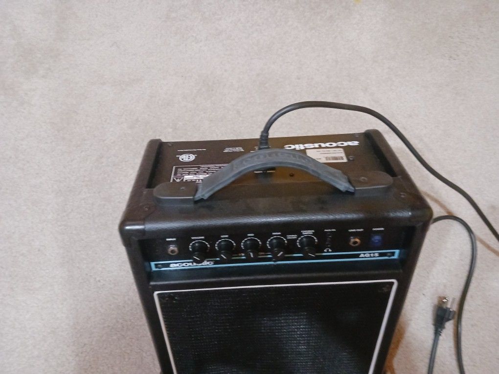 Acoustic AG 15 Guitar Amplifier