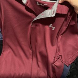 Under Armour Maroon large 