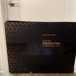 VIANTÉ Luxury Tea Crafting & Serving Set – Brand New, Unused