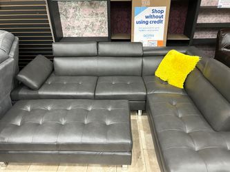 Ibiza sectional with ottoman $899