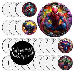 SuperHero 3” Ornaments 