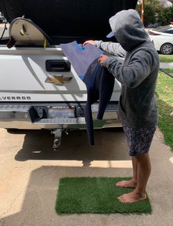 Surf Changing Mat. Turf