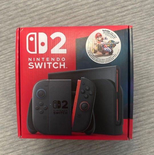 Brand NEW - Nintendo Switch 2 - MARIO KART BUNDLE