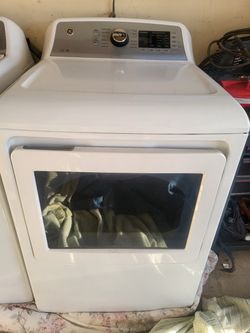 Washer and dryer GE