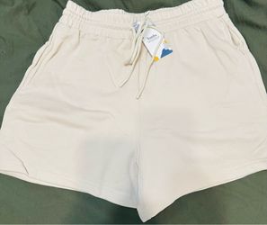 Comfy high waist sweat shorts