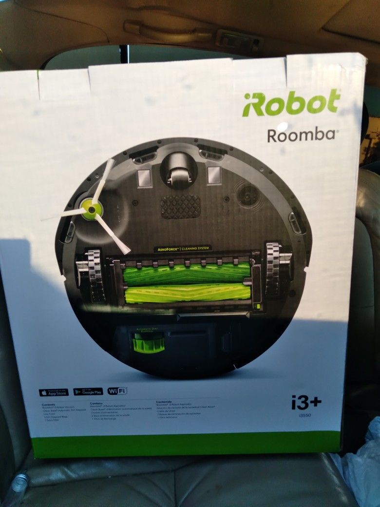 iRobot Roomba i3+ EVO (3550) Wi-Fi Connected Self-Emptying Robot Vacuum