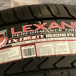 Lexani.  Performance Tire       265/30 301zr22  97wxl