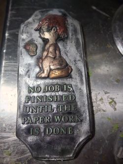 Vintage chalk bord Bathroom  decor.