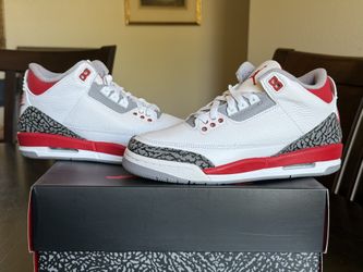 Size 7Y - Air Jordan 3 Retro “Fire Red” (GS)