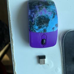 Wireless Mouse Rainbow Colored