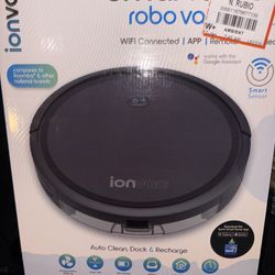 Ionvac WiFi Robot Vacuum Purchased From Walmart Brand New Never Used  Only took out of box 