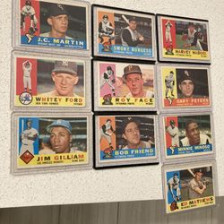 Vintage Baseball Card Collection.  Tons Of Stars!!!