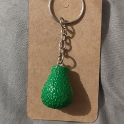 Avocado Keychain