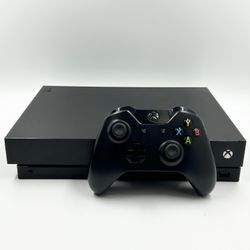 Microsoft Xbox One X 1TB Console Gaming System Black 1787