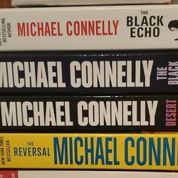 4 Michael Connelly Books- new.