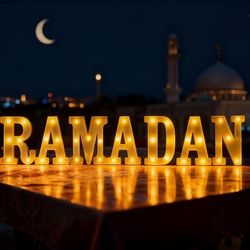 Ramadan Letter Light 