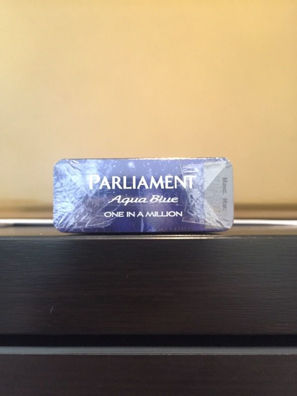 Parliament Aqua Blue One In A Million Limited Edition