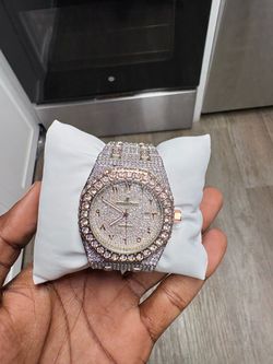 Moissanite AP watch