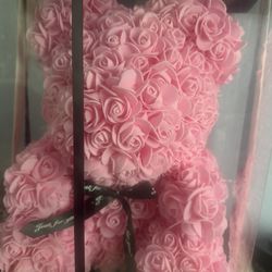 Valentines Flower bear, big