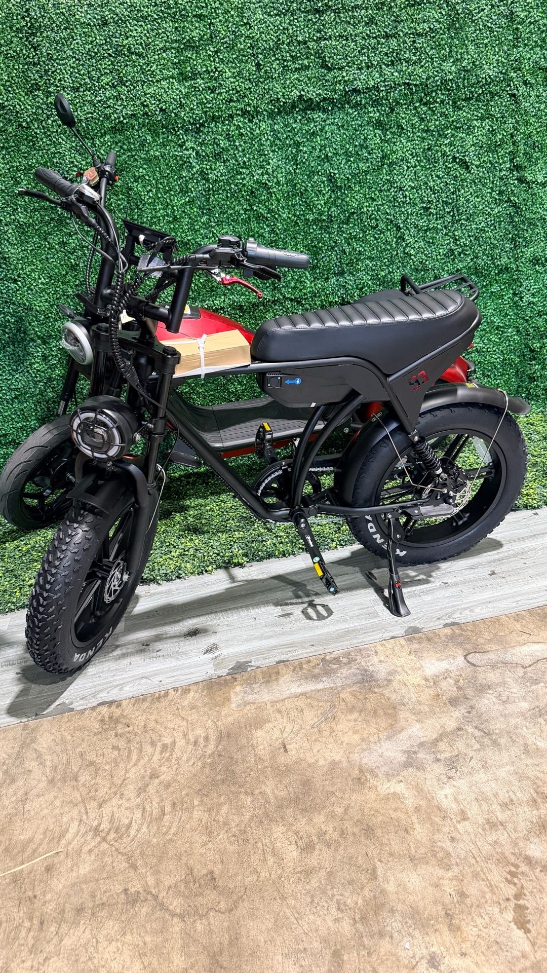 Fat Tire Electric Bike full suspension Hydraulic Brakes