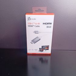 j5create USB-C to 4K HDMI Cable