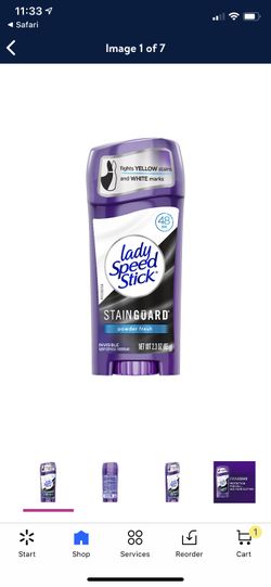 Lady Speed Stick Stainguard Antiperspirant/Deodorant, Invisible, Powder Fresh - 2.3 oz