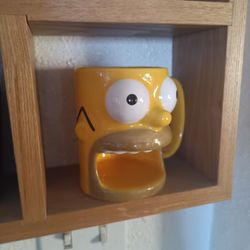 Homer Simpson Coffee Cup Mug