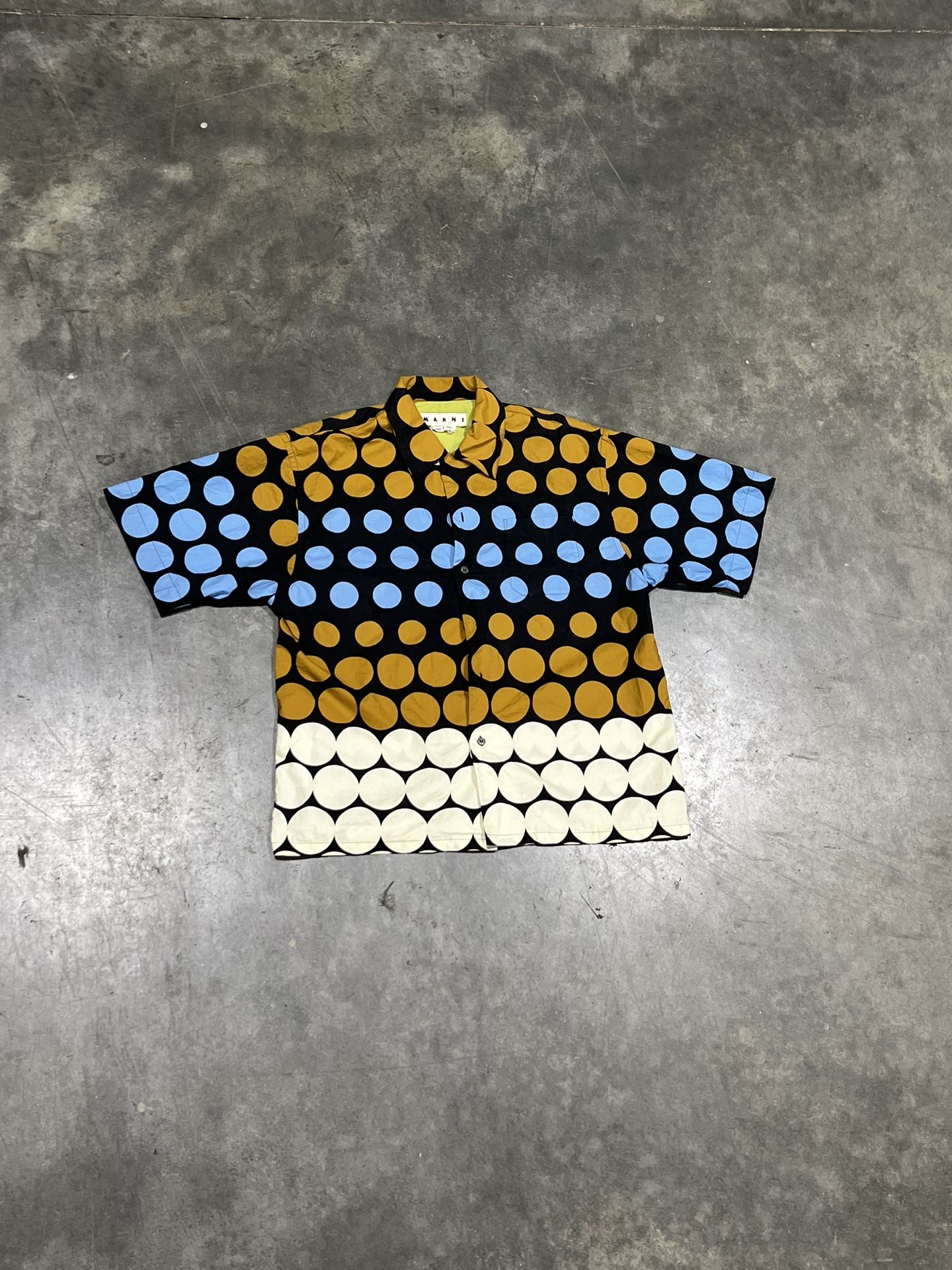 MARNI Polka Dot bowling Shirt