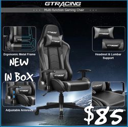 GTRACING GAME CHAIR BLUETOOTH NEW