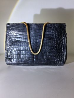 Alligator handbag