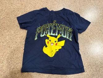 Kids Pokémon Pikachu Navy T-Shirt