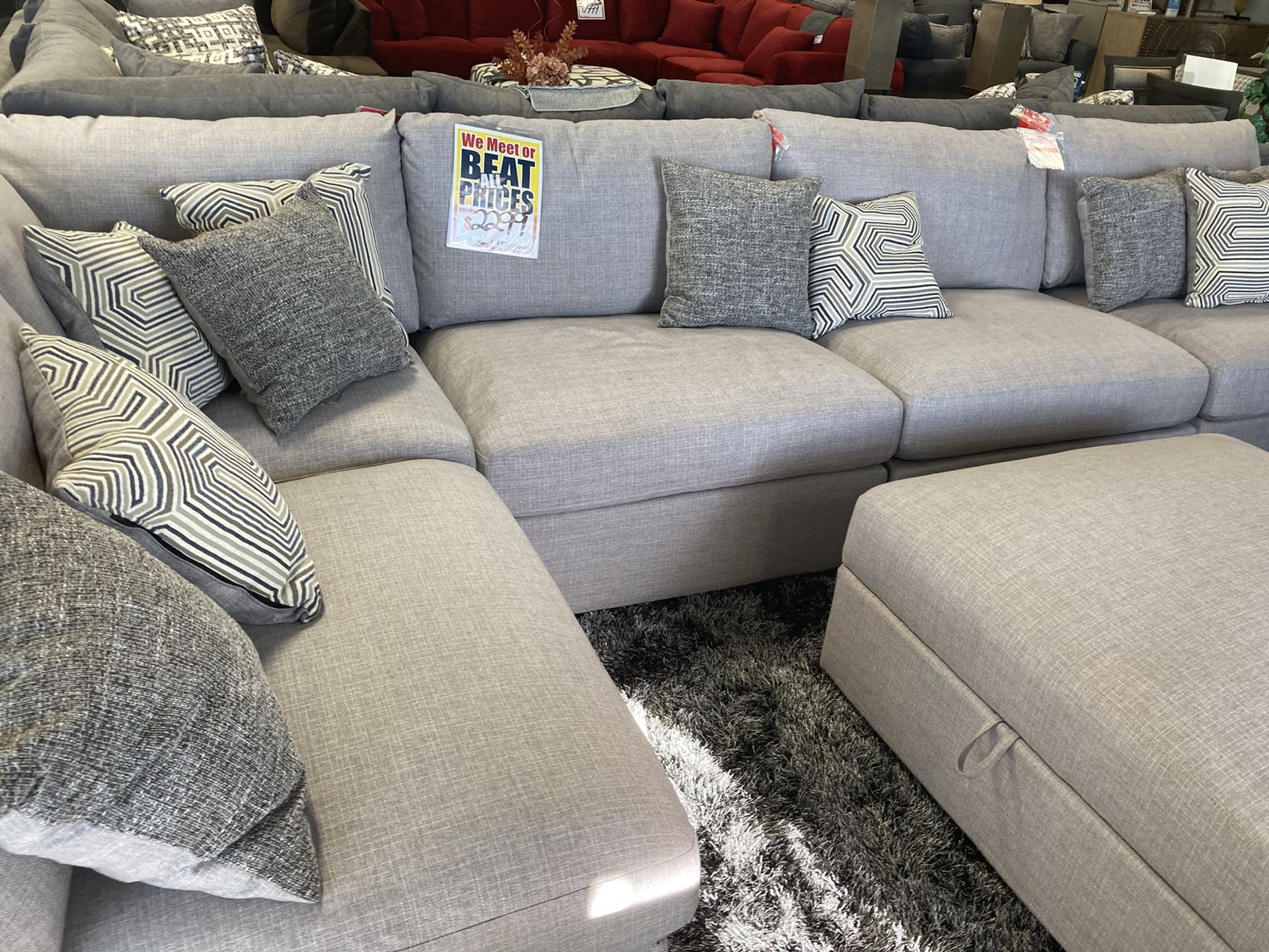 SALE** Classy Couch And ottoman Easy Financing 2299 for Sale in Las