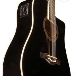  BRAND NEW EKO ITALIAN DESIGNED ACOUSTIC ELECTRIC GUITAR WITH BUILT IN TUNER