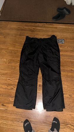Black Snow Pants with Tags