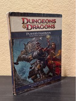 Dungeons & Dragons Player's Handbook Roleplaying Game Core Rules, 4th Edition