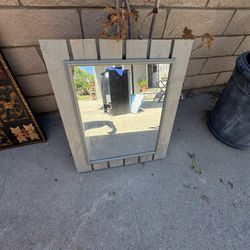 Wooden Mirror