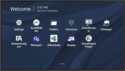 ViewSonic CDE7530 75” 4K Commercial Display + Wall Mount