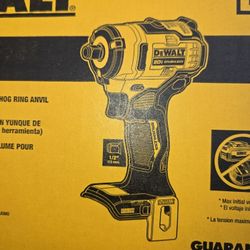 Dewalt 20v Impact Wrench 1/2 Motor Brushless Brand New Tool Only 