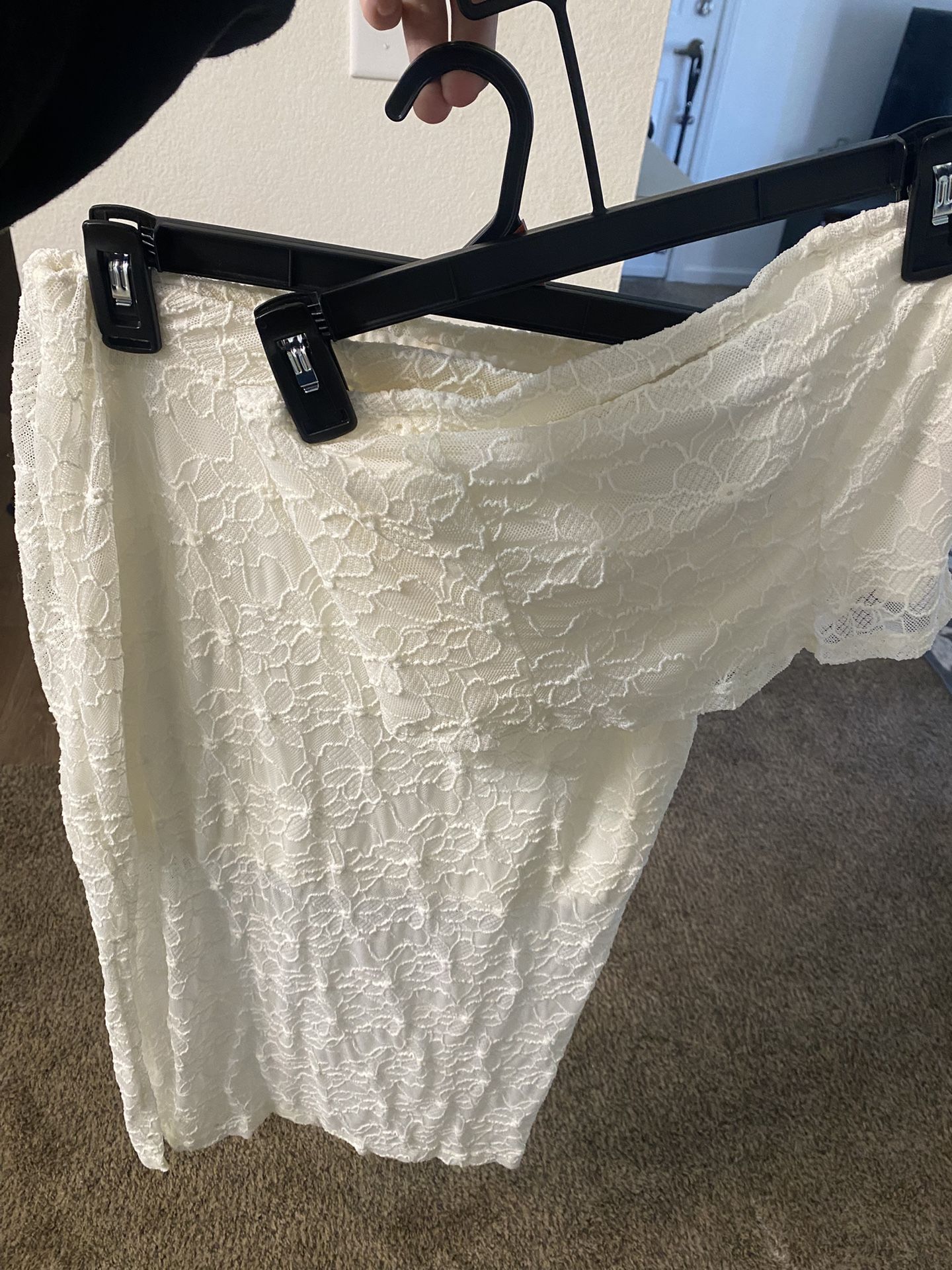 2 Piece Shirt And Tube Top Set