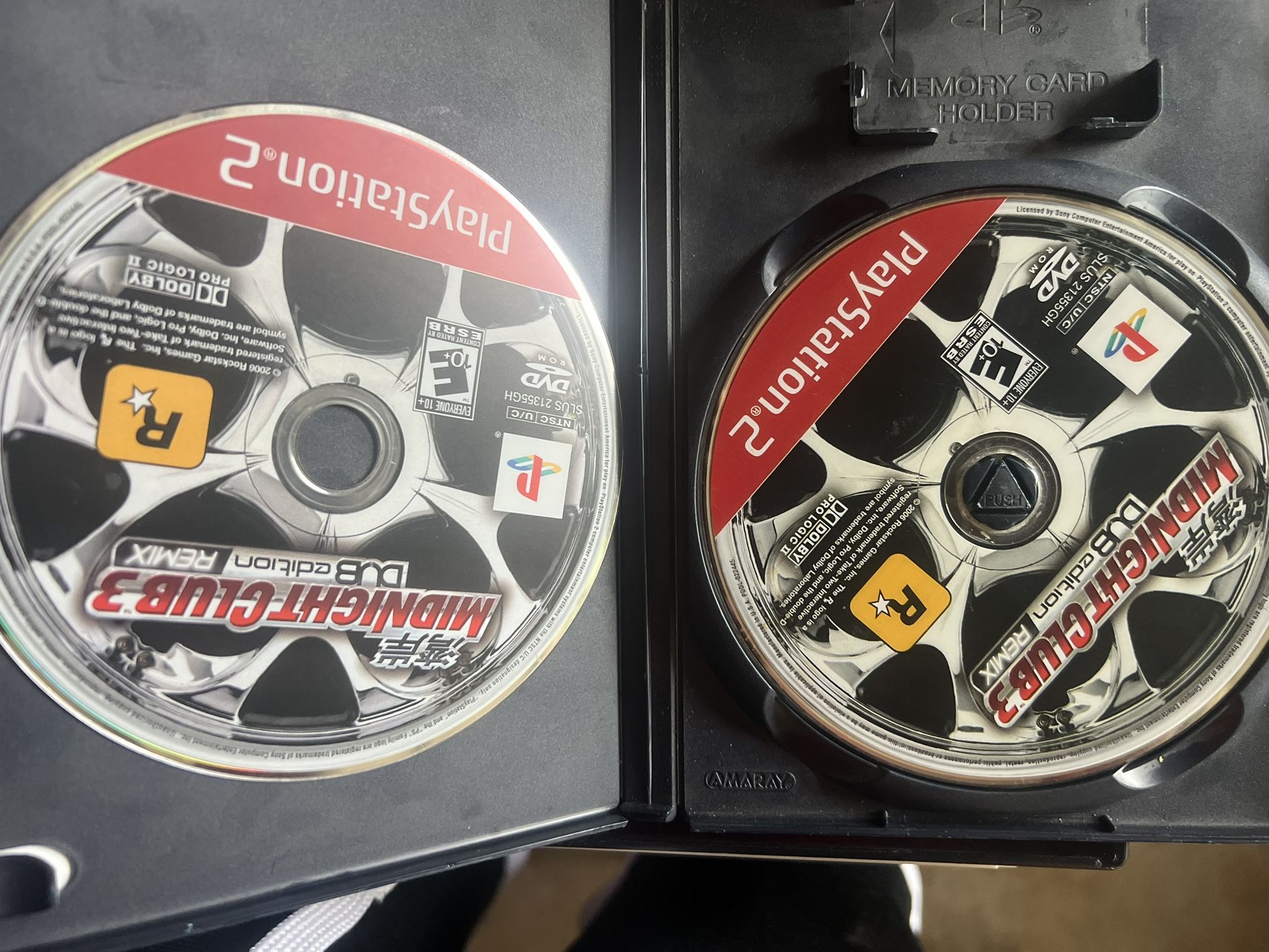 Midnight Club Dub Edition Remix Ps2 (scratched up)