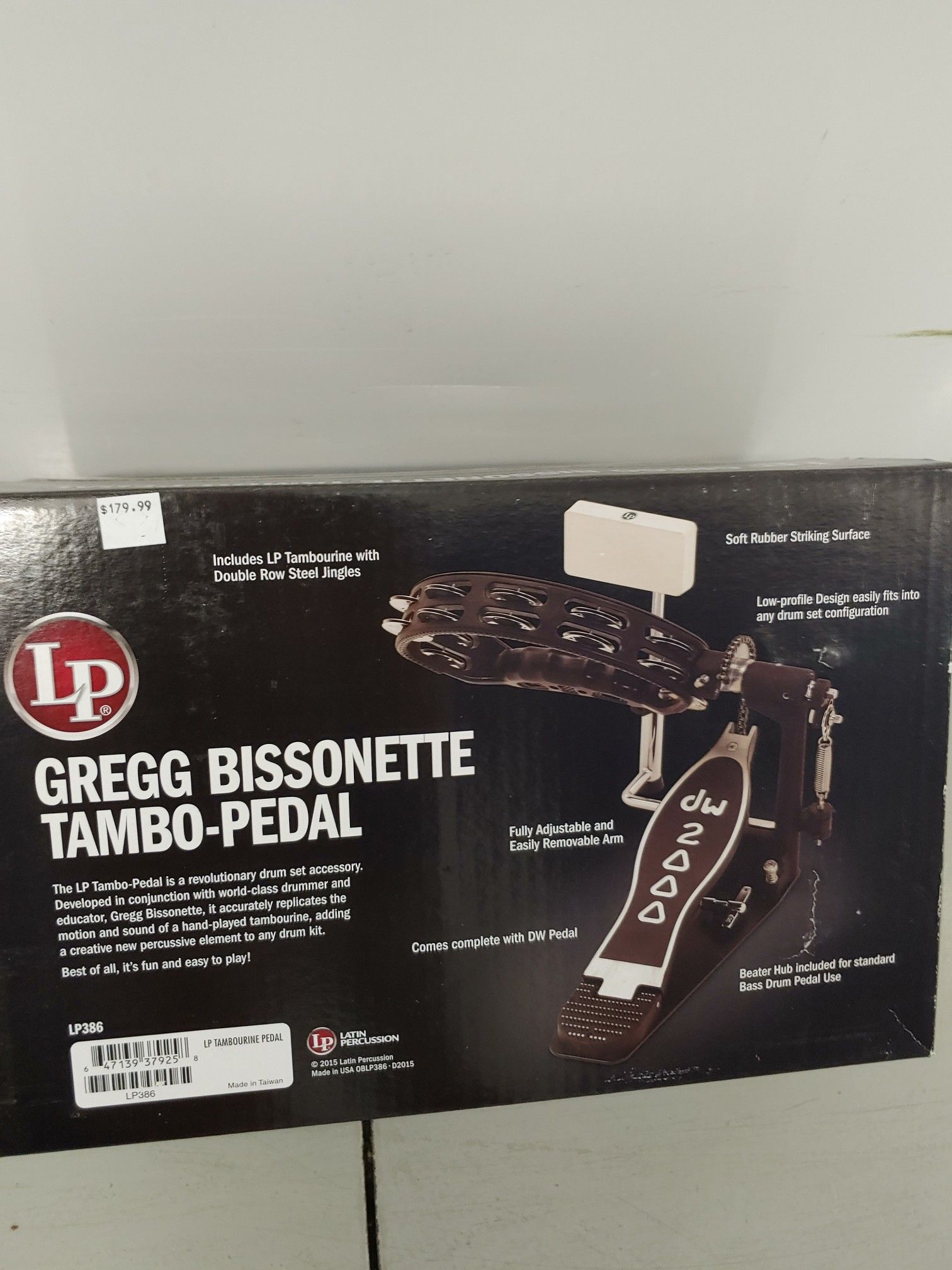 LP GREGG BISSONETTE TAMBO-PEDAL