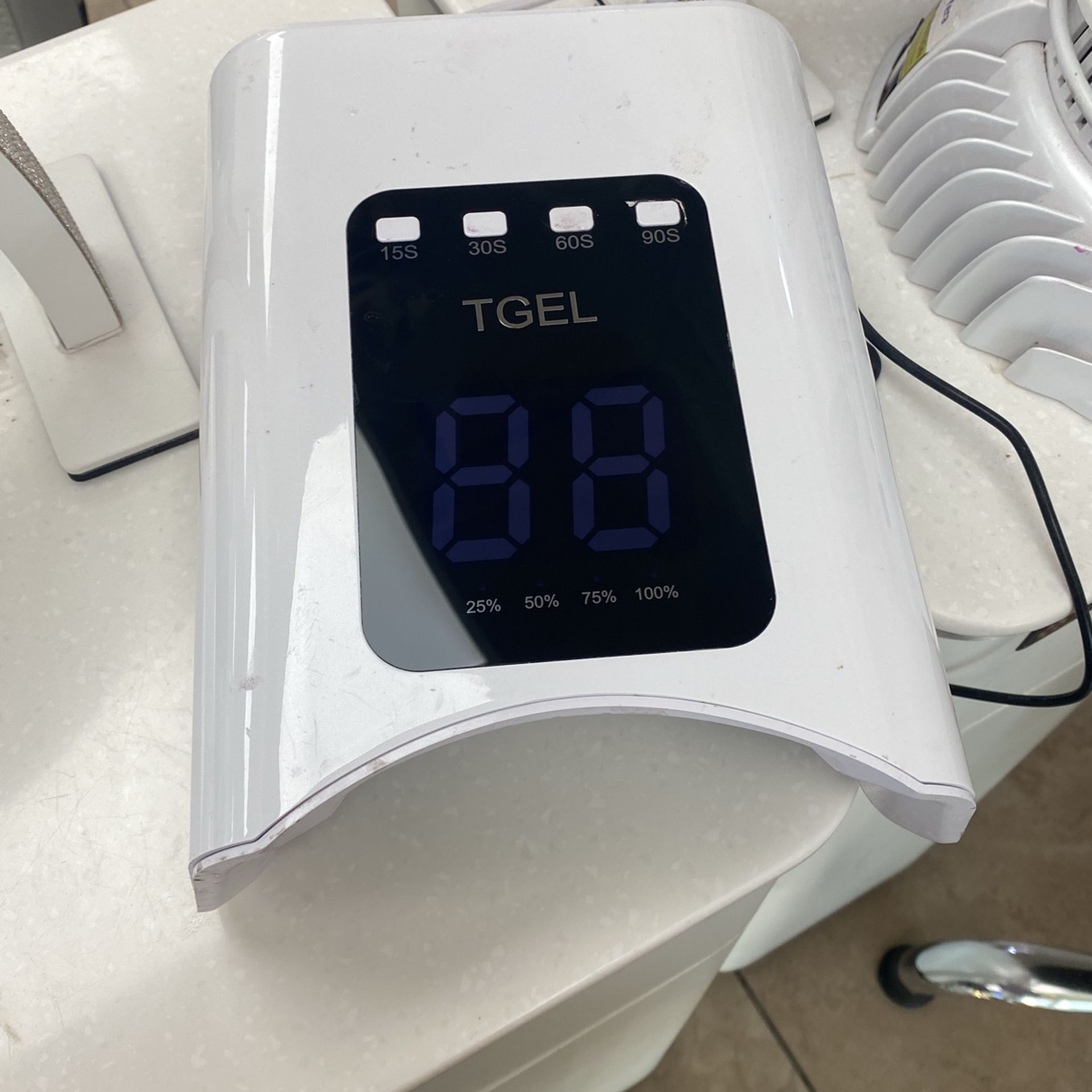Gel Nail Salon Lamps Rechargeable